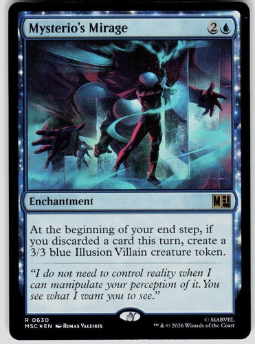 Mysterio mirage foil 630 - mysterio's,