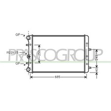 Radiatore Per Skoda Fabia (6y)