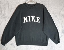Felpa Nike nera vintage grande
