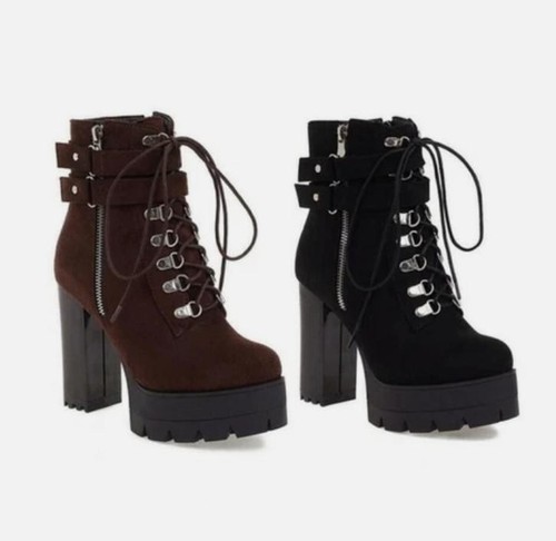 Stivaletto scarpe donna gotico