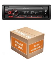 Autoradio Pioneer MVH-S320BT per Renault Megane 2 con Tuner List Radio Bluetooth