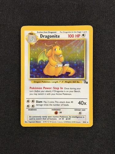 Dragonite 62 fossil - 4/62,