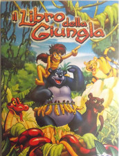 il libro della giungla	dvd		italiano inglese francese	animazione cartoni animati