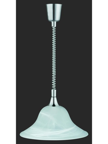 Lampadario saliscendi nickel - , a
