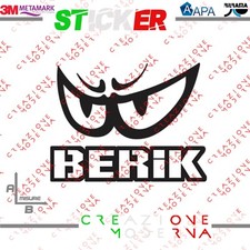 ADESIVO STICKER LOGO BERIK MISURE PERSONALIZZATE