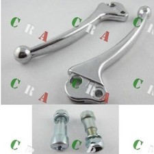 COPPIA LEVE CROMATE CON VITI