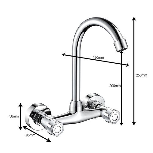 Miscelatore lavello cucina