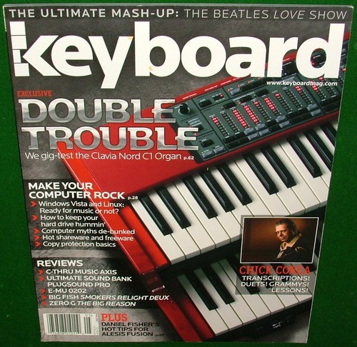 Keyboard magazine label - magazine, no
