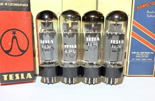Tubi quad tesla el34 testati - el34,