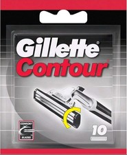 GILLETTE CONTOUR lamette Di Ricambio 10pz