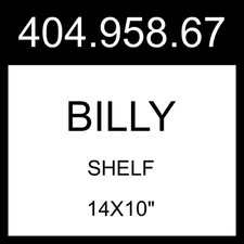 IKEA BILLY Shelf Birch Effect