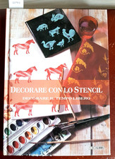 Decorare con lo Stencil - Kirsch - Crealibri 1998 carta cornici vassoi ecc.