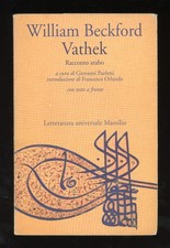 WILLIAM BECKFORD - VATHEK RACCONTO ARABO - 1996 MARSILIO