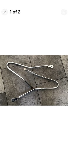 Triumph saddlebag rails chrome - saddlebag,