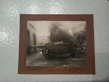 Foto in cartoncino Cannone prima guerra mondiale - Cm 11 x 14