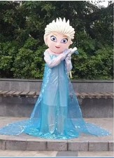 Costume mascotte FROZEN olaf elsa anna per festa carnevale adulto vestito fantasia