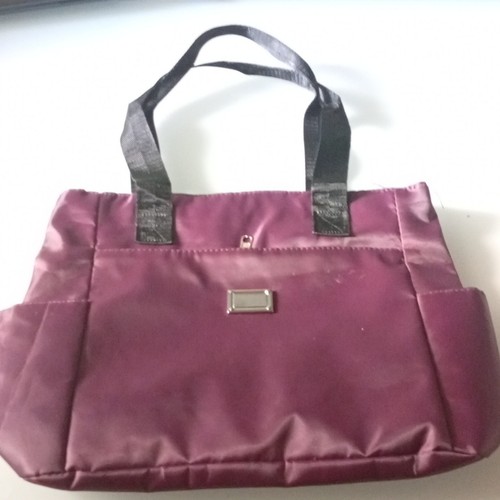 Borsa mano donna viola - viola, con