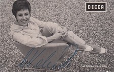CATERINA VALENTE autografo