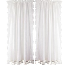 Tenda Valance in cotone con