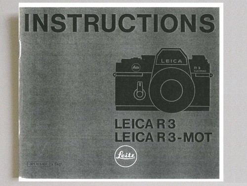 Leica r 3 mot - 3,