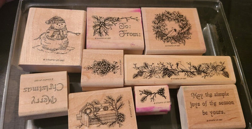 Stampin rubber stamps - up!,