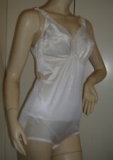 TRIUMPH VINTAGE BODY GIRDLE MODELLATORE BIANCO 90B SEXY LINGERIE LEGGI LE MISURE