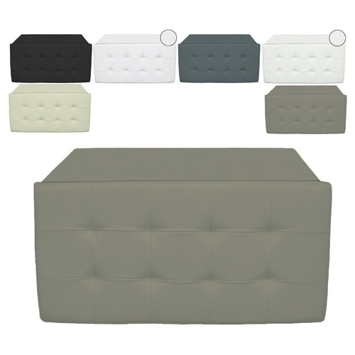 Puff pouf contenitore ecopelle - puff,