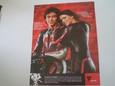 advertising Pubblicità 2005 DAINESE e VALENTINO ROSSI