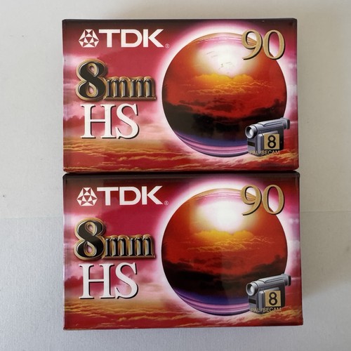 Tdk 8mm 90 videocamera - 2x,