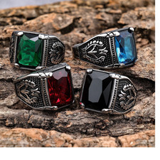 Anello uomo acciaio inox