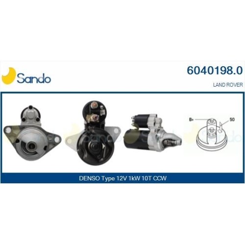 Motorino avviamento sando - di,