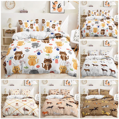 Dogs cats animal print - cats,