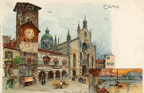 Carte italie como come - carte,