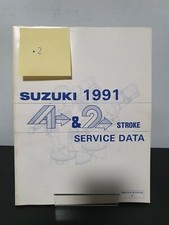Service Data Suzuki 2 4 tempi 1991