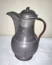 Brocca caraffa antica in peltro