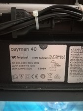 acquario usato CAYMAN 40  COPERCHIO E PROFILI NERO