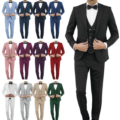 Abito uomo slim fit vari