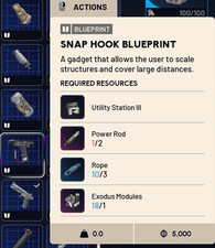 SNAP HOOK BLUEPRINT Arc