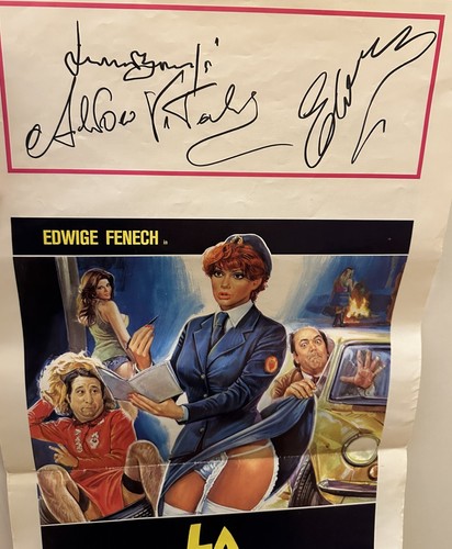 Autografo lino banfi edwige - autografo,