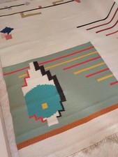 Tappeto sardo lana originale reversibile ,  telaio 240 x 190 cm