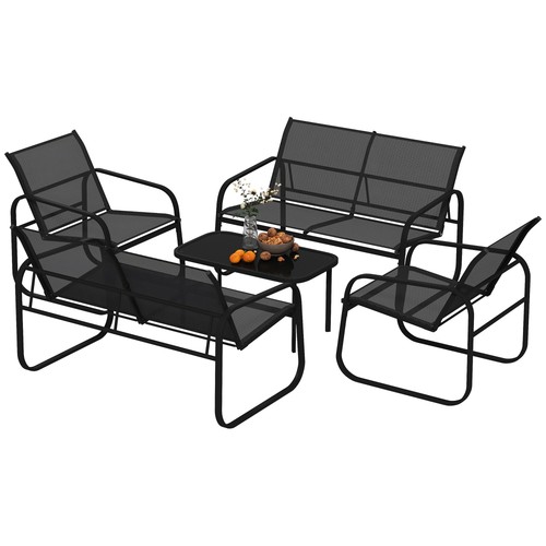 Outsunny set esterno con - con, 2