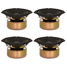 4 woofer 5,25" schermati