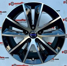 4 cerchi lega volvo s60 v60 r17 nero diamantato lt003697