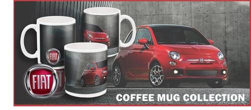 Tazza caffè fiat 500 - tazza,