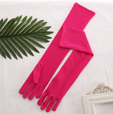 Guanti rosa fucsia - fucsia, lunghi