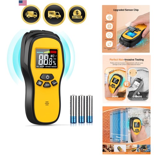 Pinless moisture meter - pinless,