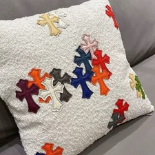 Pillow Chrome Hearts White Or
