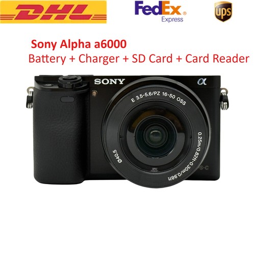 Sony alpha a6000 3 - alpha, 24,3