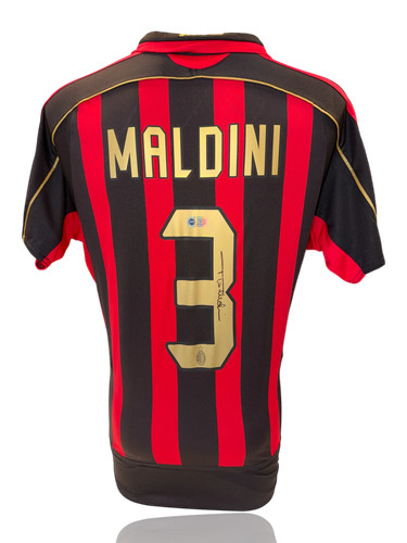 Paolo maldini signed - paolo, milan