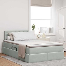Letto con contenitore e LED